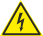 Знак: Опасность поражения электрическим током На опорах линий электропередачи, электрооборудовании и приборах, дверцах силовых щитков, на электротехнических панелях и шкафах, а также на ограждениях токоведущих частей оборудования, механизмов, приборов 